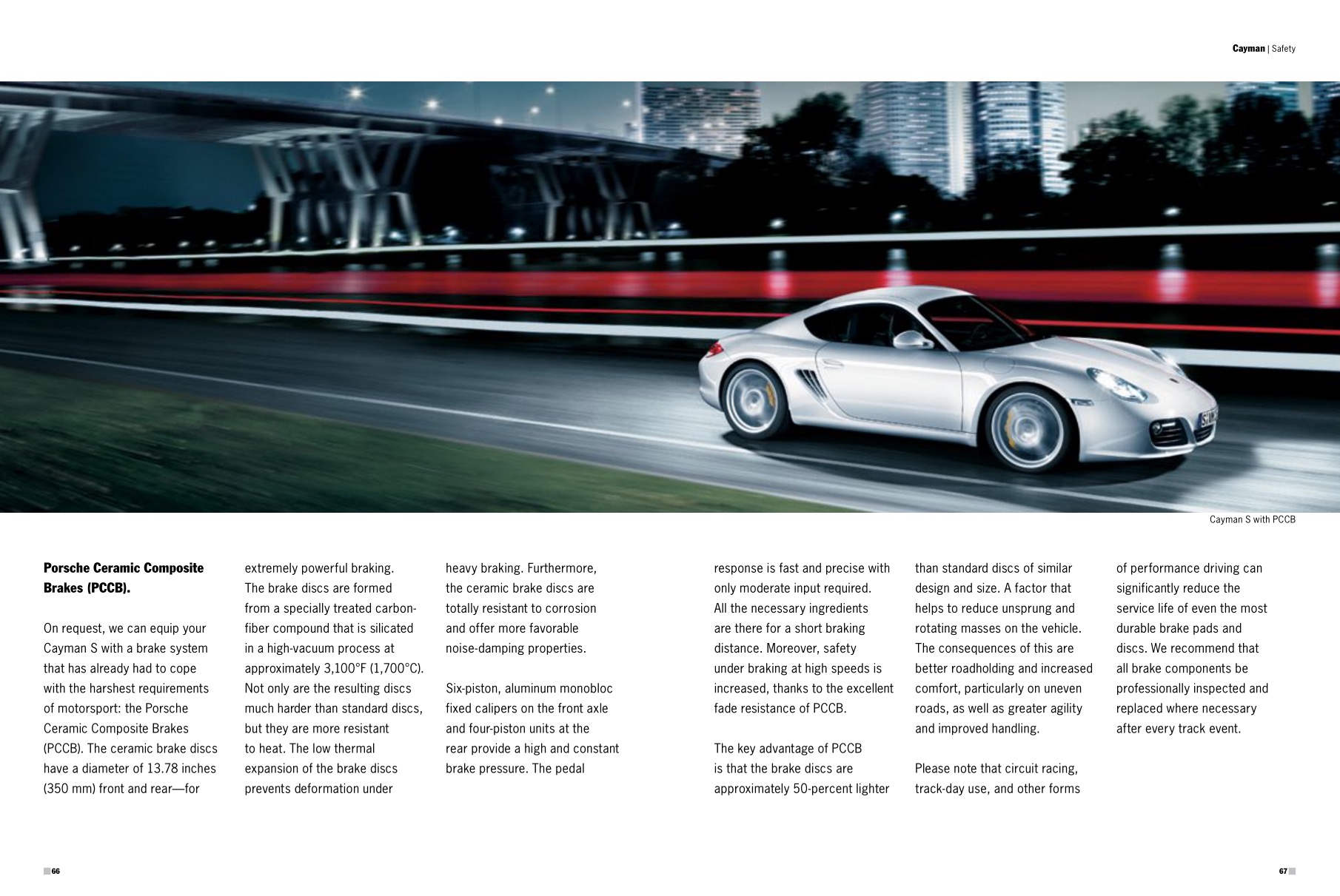 2012 Porsche Cayman Brochure Page 29